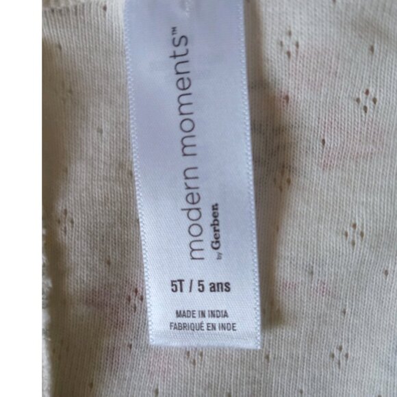 NWT Modern Moments by Gerber Sz 5T Baby Toddler Short Floral Dress A-line - Picture 3 of 6